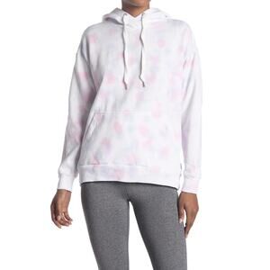 90 DEGREE Cotton Candy Tie Dye Brushed Knit Women’s Pullover Hoodie Size M